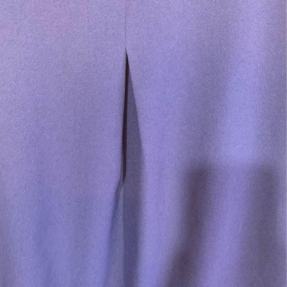 Womans cold shoulder tunic blouse. Fully lined. Key hole back. cobalt blue. LRG - Picture 8 of 10